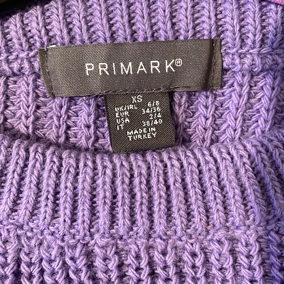 Cropped Purple Sweater - Picture 4 of 4